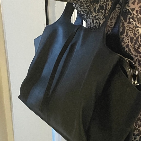 Celine Tri-Fold Medium Tote Bag in Black - Picture 13 of 15